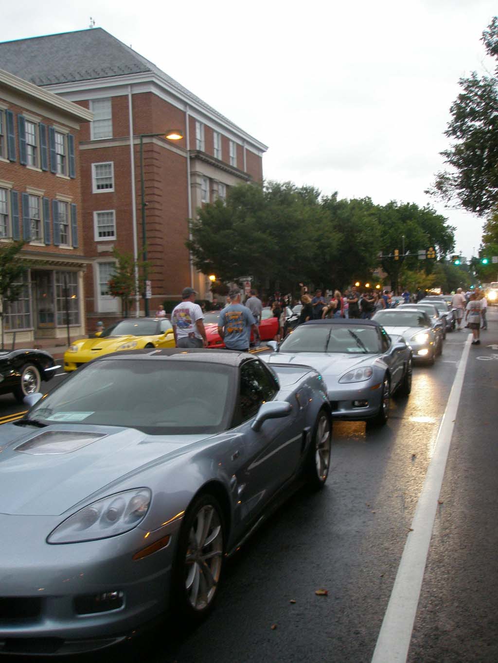 Corvettes at Carlisle: Downtown Parade