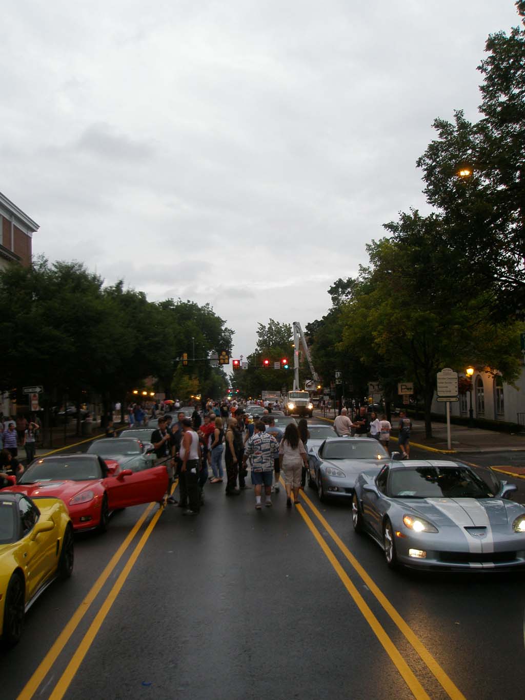 Corvettes at Carlisle: Downtown Parade