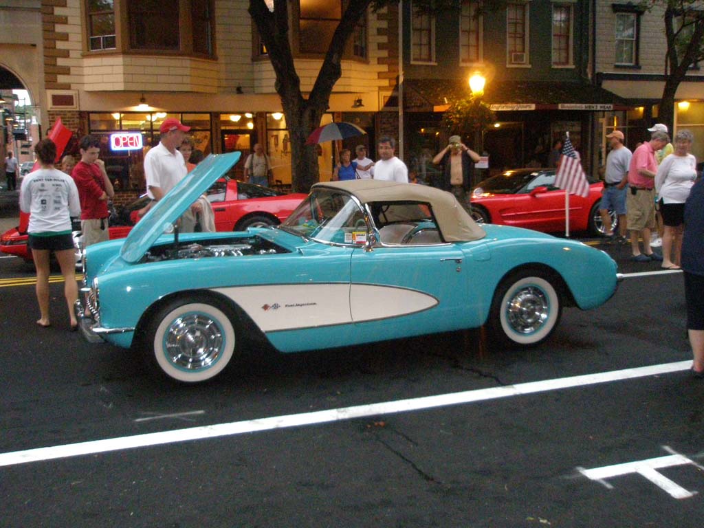 Corvettes at Carlisle: Downtown Parade