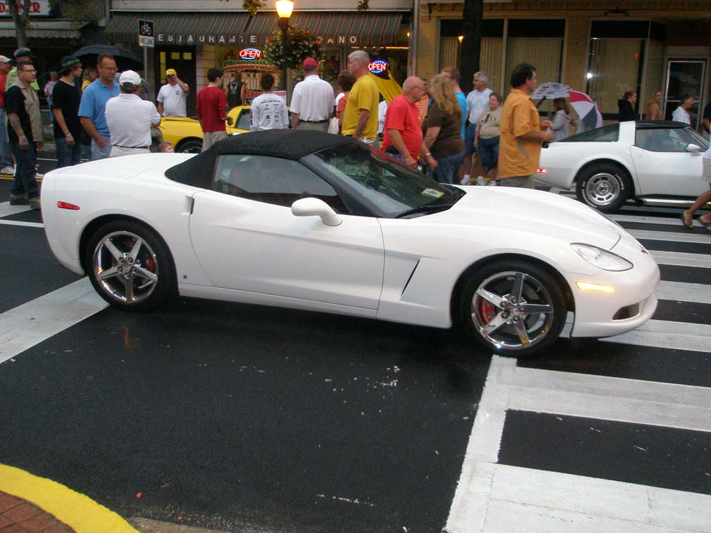 Corvettes at Carlisle: Downtown Parade