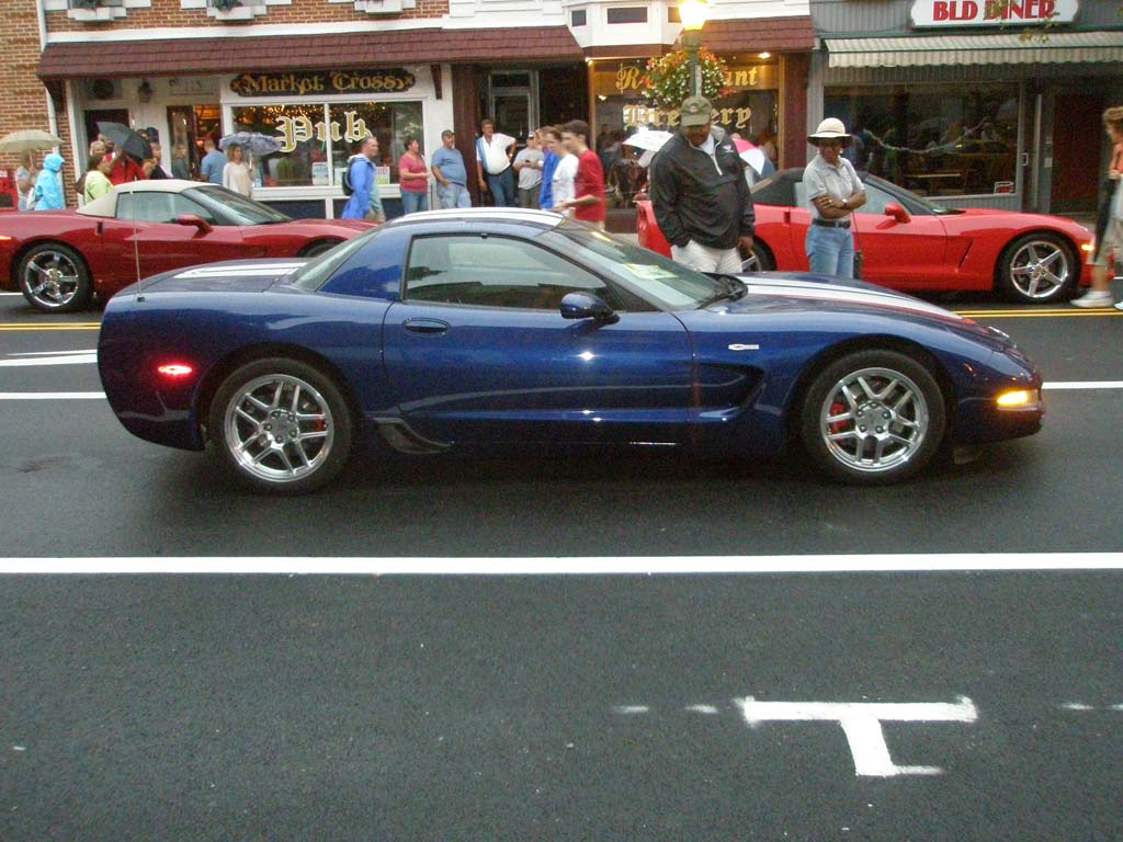 Corvettes at Carlisle: Downtown Parade