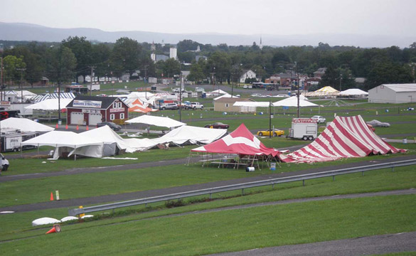 Corvettes at Carlisle: Hurricane Irene Pays a Visit