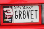 Corvette Vanity License Plates from Corvettes at Carlisle