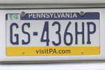 Corvette Vanity License Plates from Corvettes at Carlisle