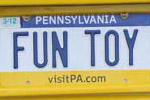 Corvette Vanity License Plates from Corvettes at Carlisle