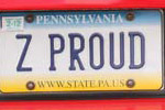 Corvette Vanity License Plates from Corvettes at Carlisle