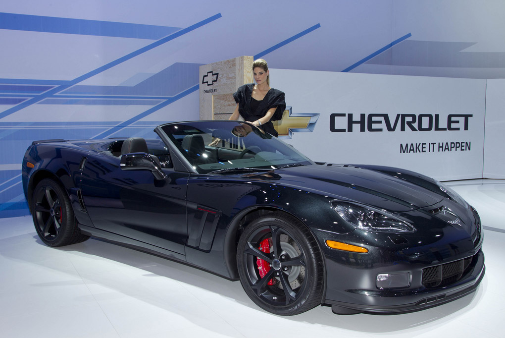 Corvettes on Display at 2011 Frankfurt Motor Show