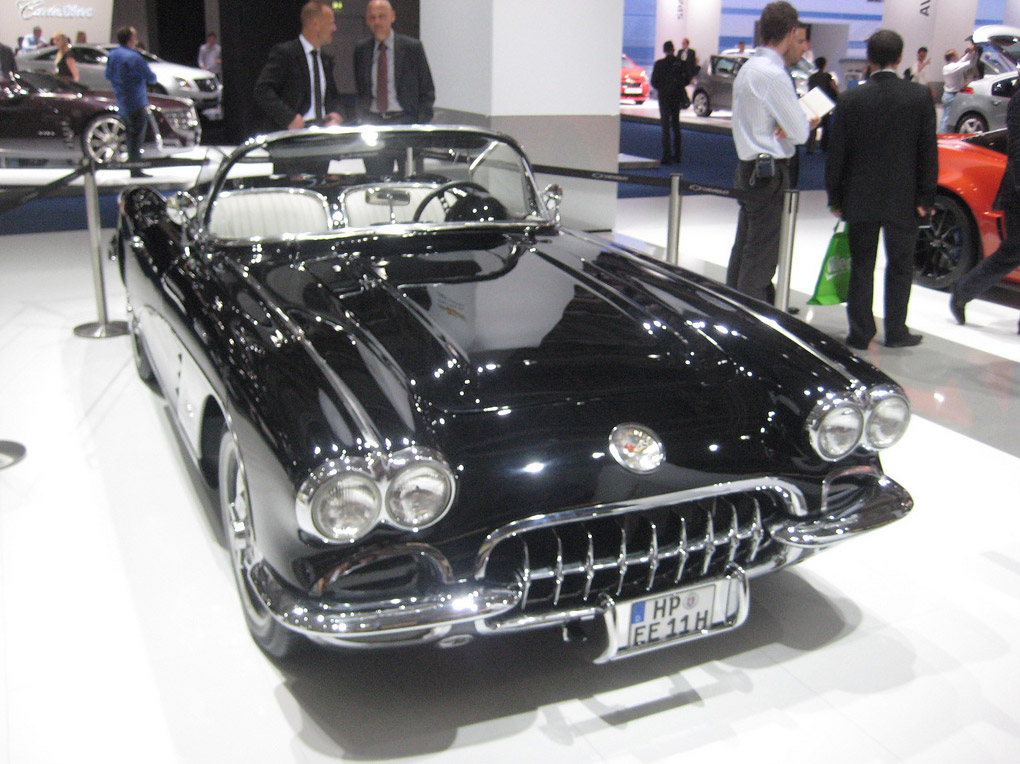 Corvettes on Display at 2011 Frankfurt Motor Show