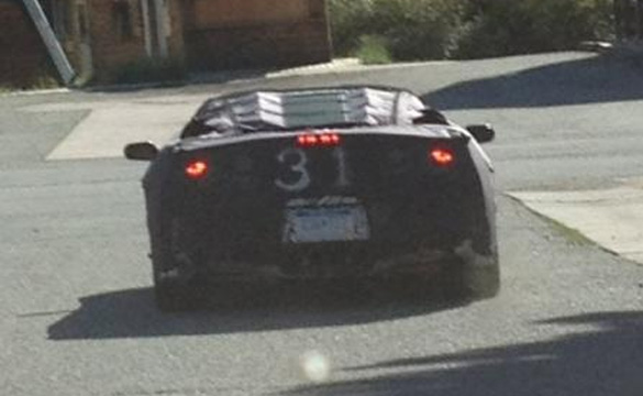 [VIDEO] C7 Corvette Prototypes Testing in New Mexico