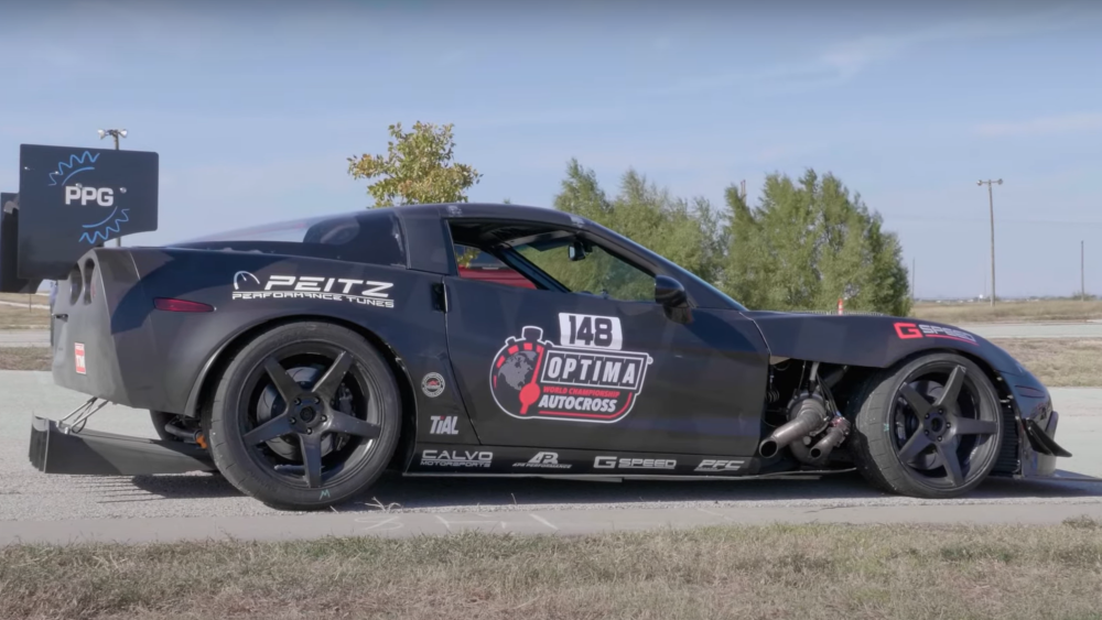 Time Attack Twin-Turbo C6 Corvette