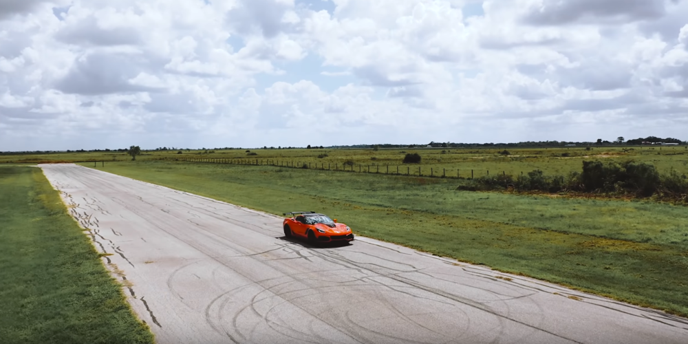 Hennessey C7 ZR1 Proves its Power on the Track -- and It's Sensational!