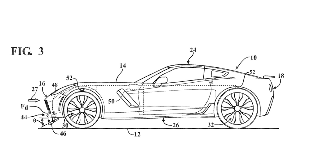 C8 Corvette Patent