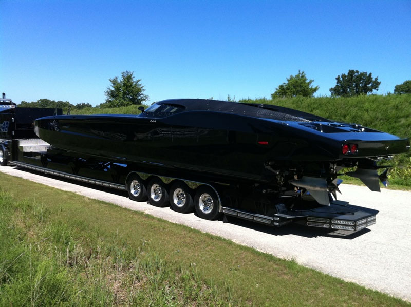 $1.7 Million Corvette ZR-1 Themed Boat is Menacing in Carbon Fiber