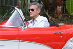 [PICS] George Clooney and his Little Red Corvette