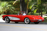 [PICS] George Clooney and his Little Red Corvette