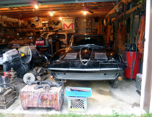 Information Wanted on Barn Found Mystery 1963 Corvette Split-Window Coupe