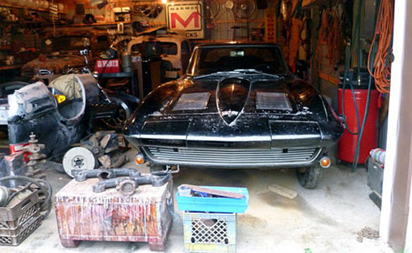 Information Wanted on Barn Found Mystery 1963 Corvette Split-Window