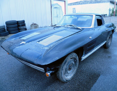 Information Wanted on Barn Found Mystery 1963 Corvette Split-Window Coupe