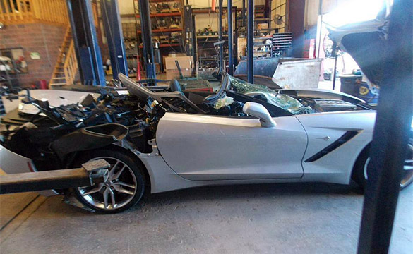 [ACCIDENT] Another 2014 Corvette Stingray Bites the Dust