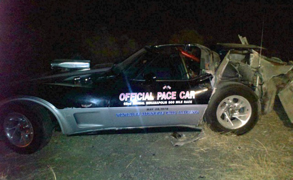 [ACCIDENTS] 1978 Corvette Pace Car vs Semi Truck