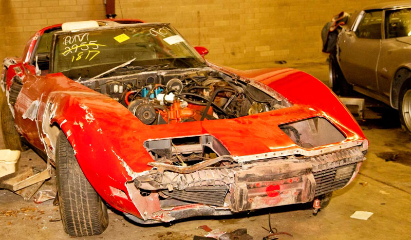 Over 100 Salvage Corvettes Heading to the Auction Block