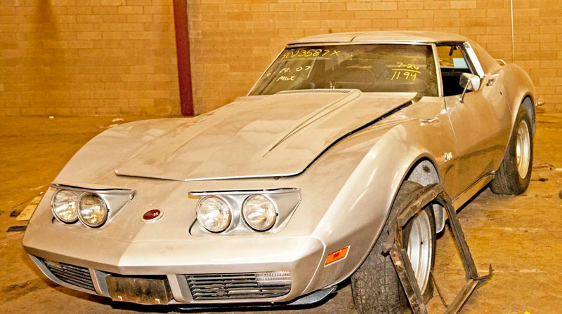 Over 100 Salvage Corvettes Heading to the Auction Block