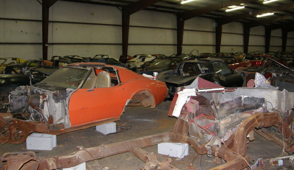 Over 100 Salvage Corvettes Heading to the Auction Block