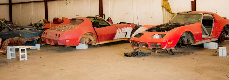 Over 100 Salvage Corvettes Heading to the Auction Block