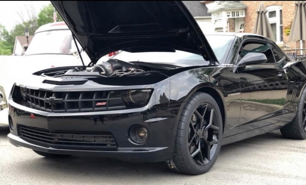 2010 Camaro SS Hood Up