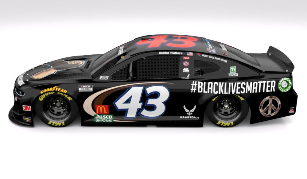 Bubba Wallace Black Lives Matter Camaro ZL-1