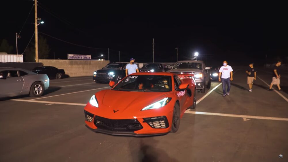 Young YouTuber Snaps Off A 10 Second Pass in His 2020 Corvette