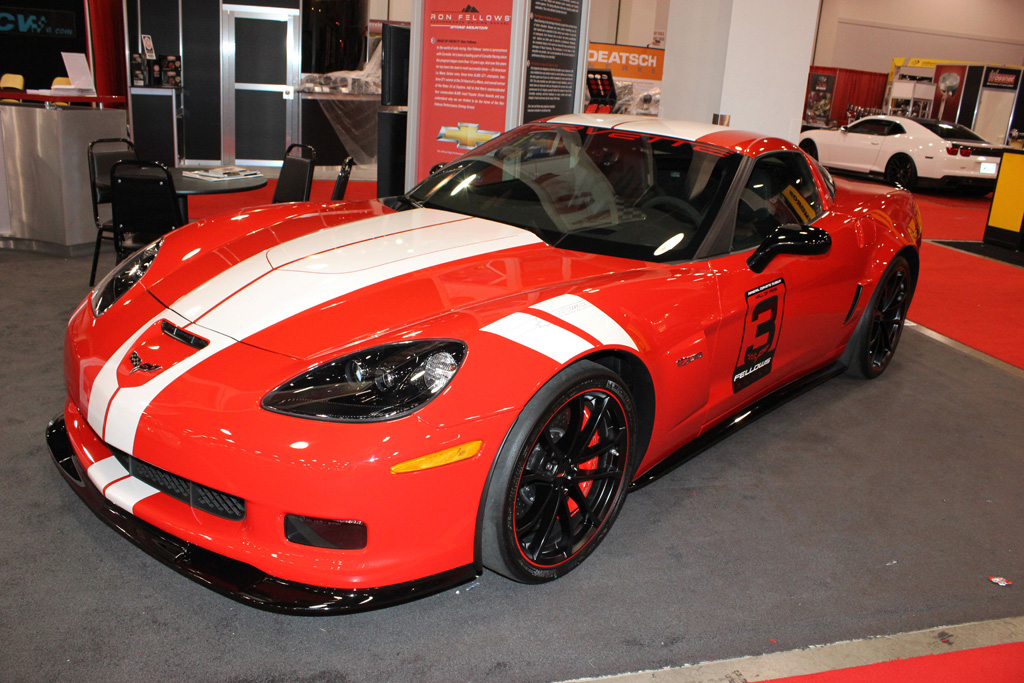 SEMA 2011: Ron Fellows and his Hall of Fame Corvette Z06 Tribute