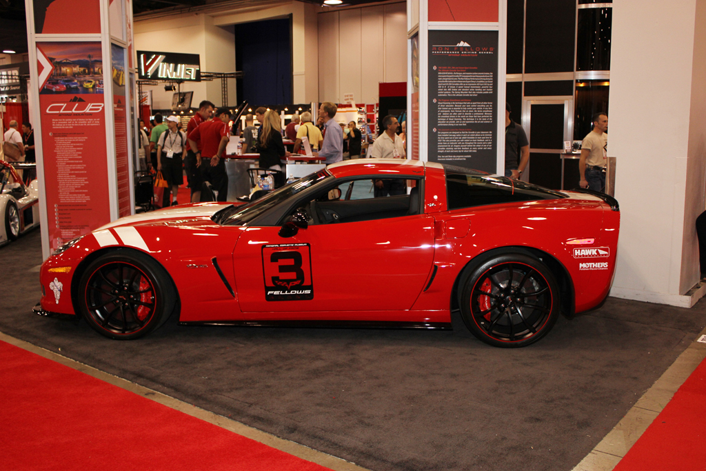 SEMA 2011: Ron Fellows and his Hall of Fame Corvette Z06 Tribute