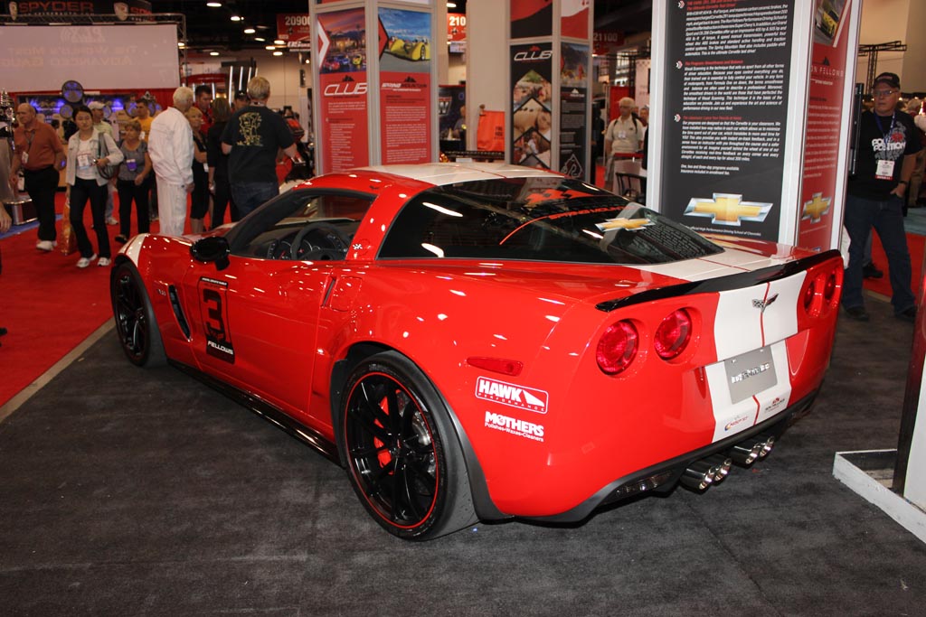 SEMA 2011: Ron Fellows and his Hall of Fame Corvette Z06 Tribute