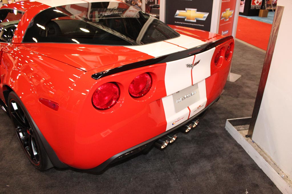 SEMA 2011: Ron Fellows and his Hall of Fame Corvette Z06 Tribute