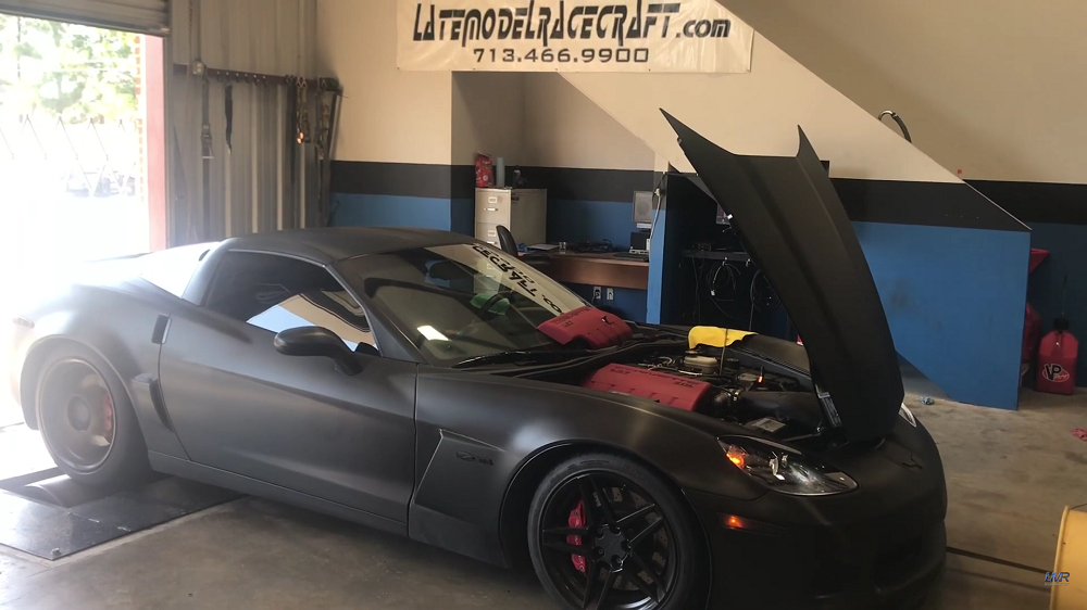 Carbon Fiber C6 Corvette Z06 Dyno Late Model Racecraft