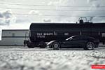 Vossen's Precision Series Wheels on a Black C7 Corvette Stingray