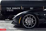 Vossen's Precision Series Wheels on a Black C7 Corvette Stingray