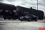 Vossen's Precision Series Wheels on a Black C7 Corvette Stingray