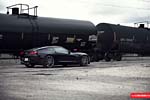 Vossen's Precision Series Wheels on a Black C7 Corvette Stingray