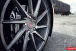 Vossen's Precision Series Wheels on a Black C7 Corvette Stingray