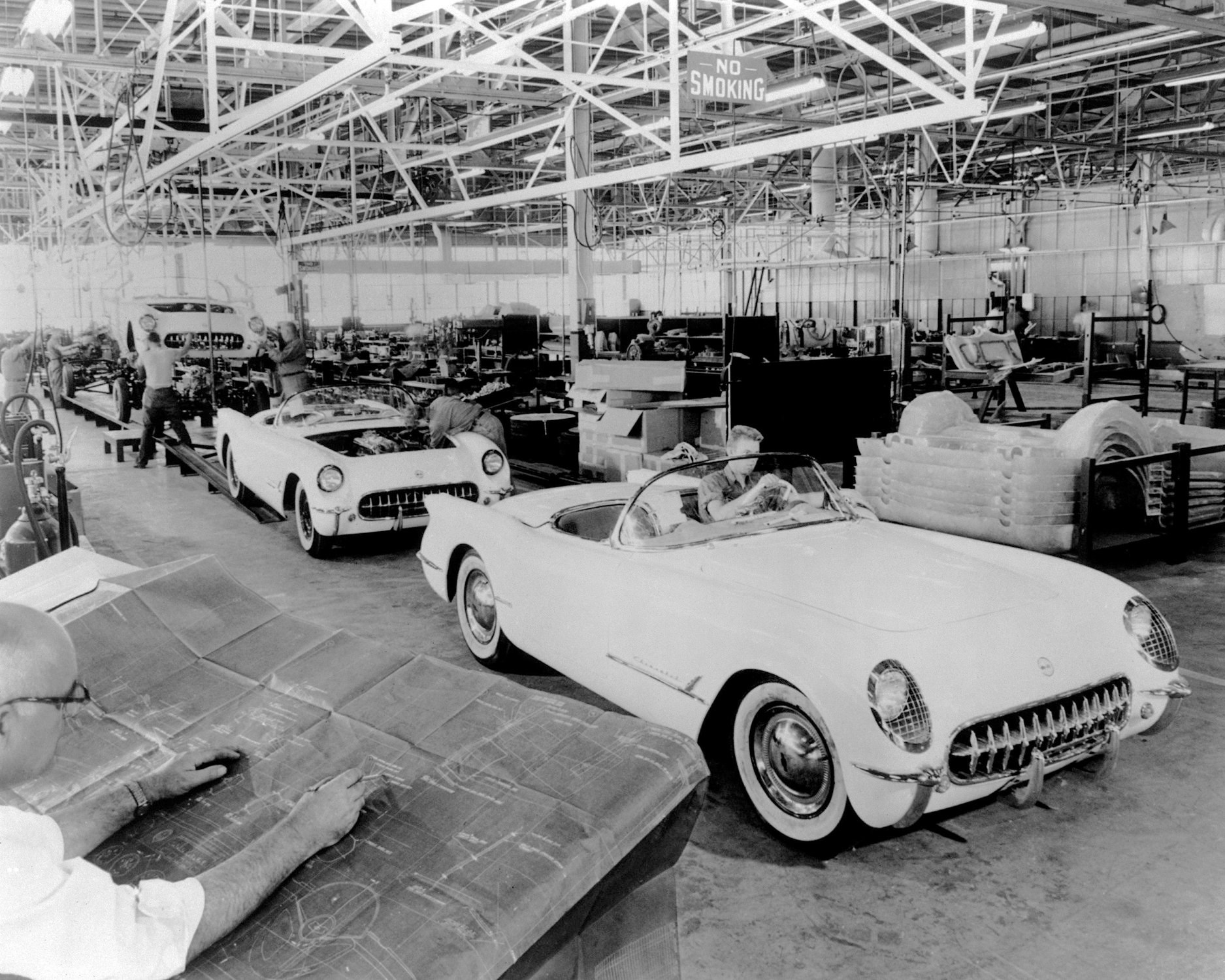 Early Corvette Assembly