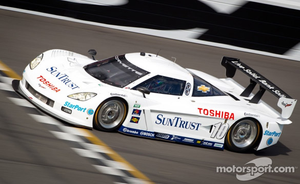 Corvette Daytona Prototypes Test at Daytona