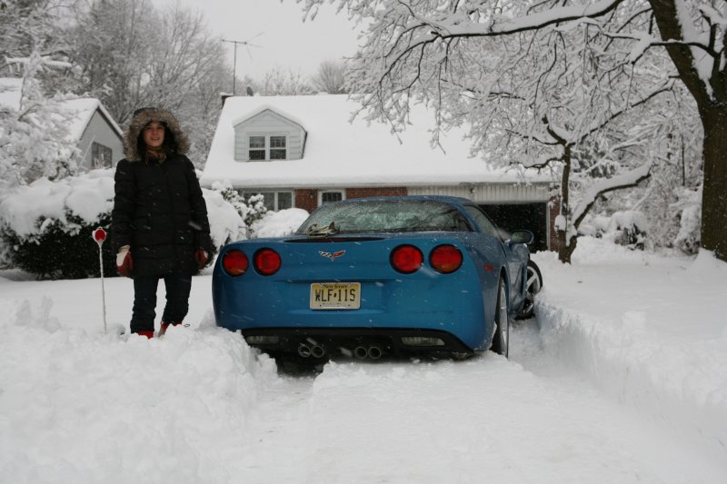 corvette winter