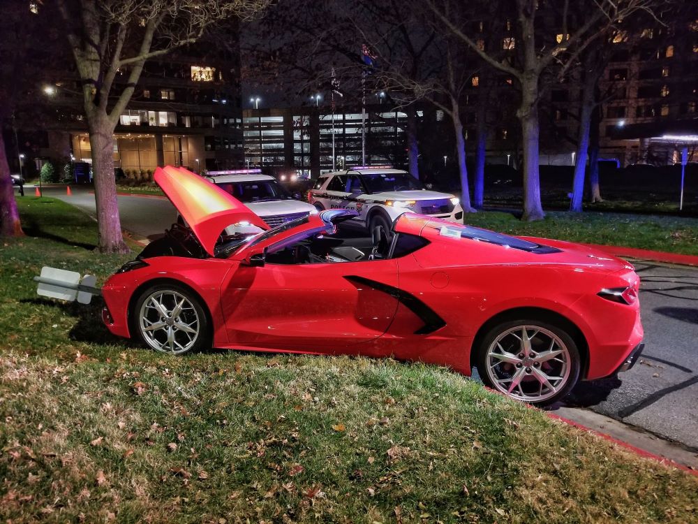 Stolen C8 Corvette OnStar Recovery