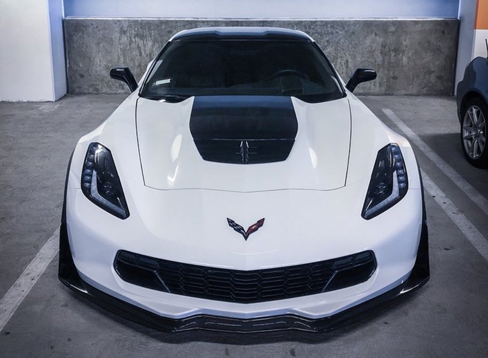 White C7 Corvette Z06