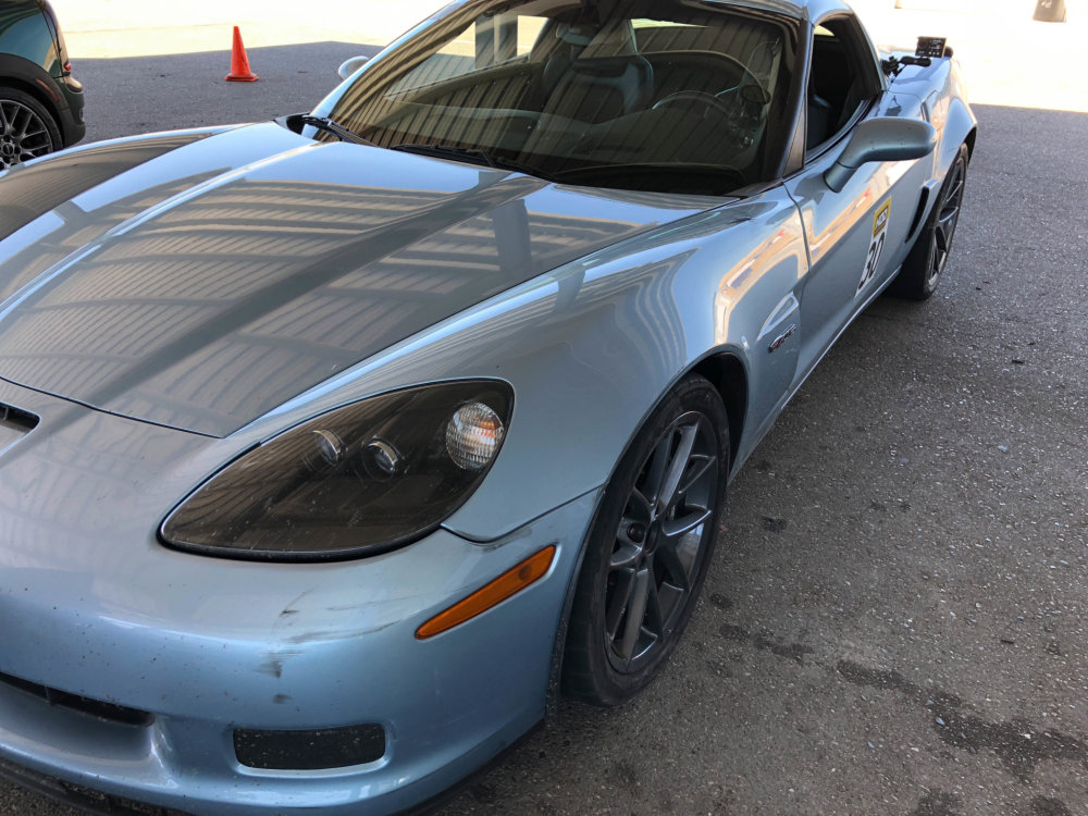 2012 Corvette Z06 Damaged