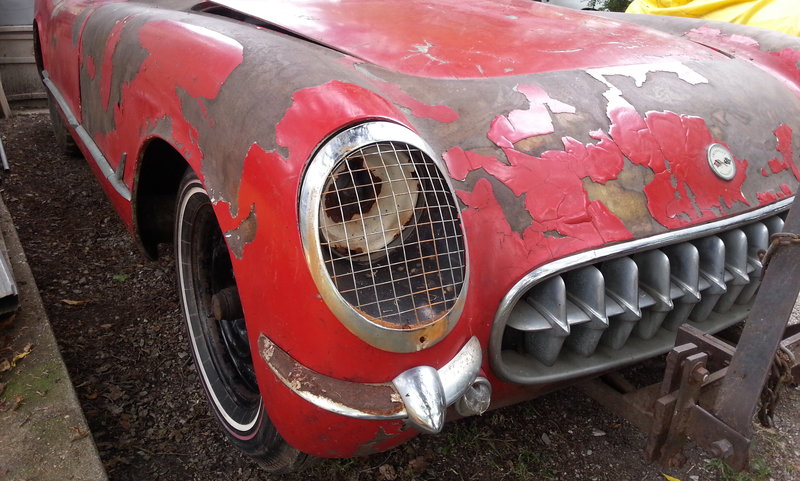 1954 Chevrolet Corvette Unrestored (11)