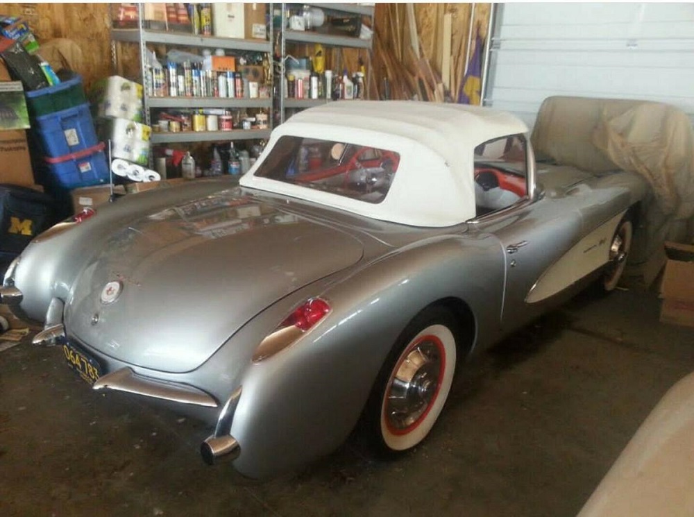 1957 Corvette before