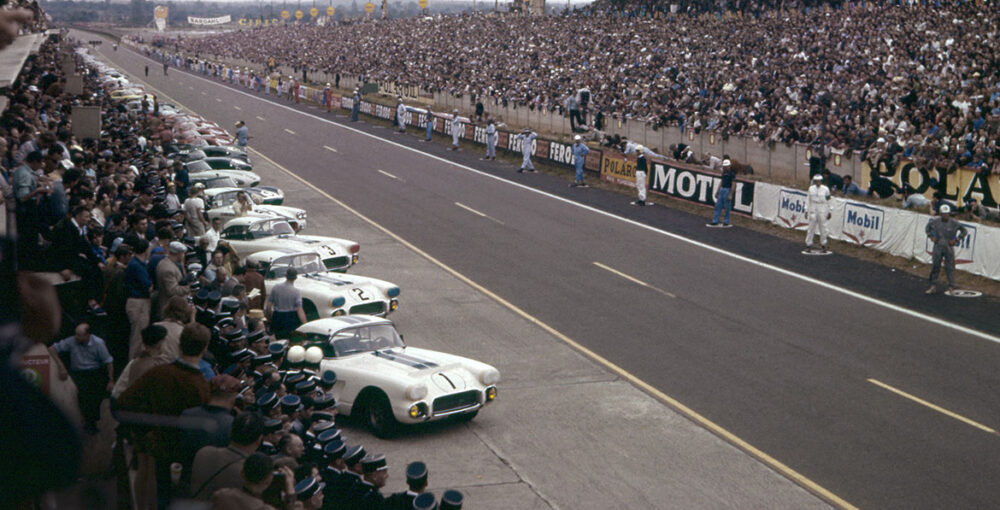 1960 Le Mans Corvettes